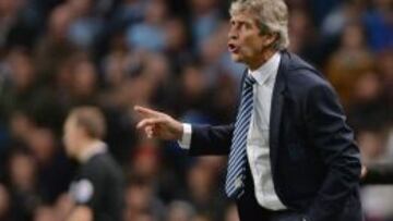 Manuel Pellegrini, técnico del Manchester City.