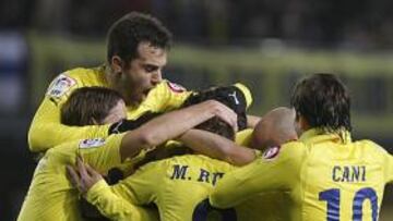 <b>CÓMODO TRIUNFO. </b>El Villarreal prolongó su buena racha en El Madrigal con Borja como protagonista ante un rival que no creó peligro.