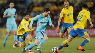 1x1 del Barça: sólo Messi en un equipo disparatado