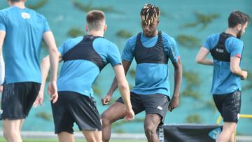 06/05/21
 ENTRENAMIENTO DEL ATHLETIC DE BILBAO 
 NICO WILIAMS