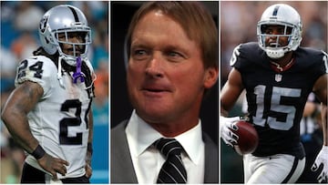En Oakland, Jon Gruden espera tener a Marshawn Lynch y Michael Crabtree para la pr車xima temporada