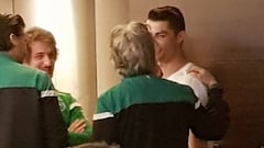Cristiano pays Sporting a visit ahead of meeting with Atlético