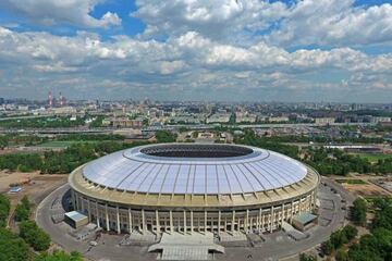El estadio Luzhniki.