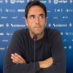 V. de Mendizabal: "Tienen jugadores que se pueden sacar un gol de la nada"