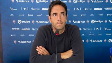 V. de Mendizabal: "Tienen jugadores que se pueden sacar un gol de la nada"