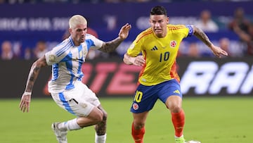 James habla sobre la final entre Argentina y Colombia por Copa América.