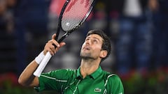 Novak Djokovic, en el Open de Australia.