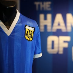 Maradona 1986 World Cup ‘Hand of God’ shirt already secures £4 million bid on day 1 of auction