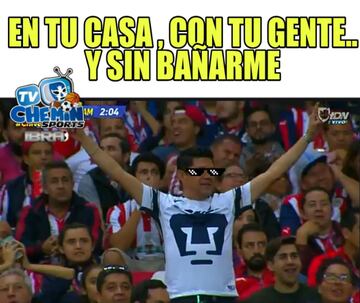 Los memes acaban con Chivas tras perder con Pumas