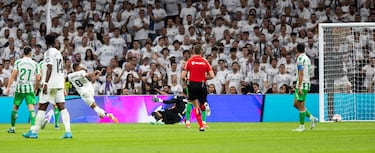 ¡Llegó el primer gol de Mbappé en Liga! 1-0