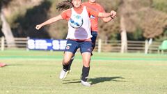 Entrenamiento de la Selección Colombia Femenina Sub 20