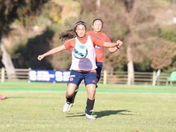 La Selección Colombia Femenina Sub 20 tuvo su primer entrenamiento de campo de cara al debut en el Sudamericano ante Argentina.