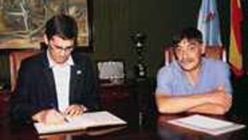 <b>FORMAN EQUIPO.</B> Vázquez y Leis quieren seguir juntos.