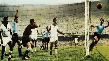 El recordado Maracanazo. Uruguay venció a la poderosa Brasil en su propio estadio.