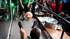 El freestyle se tomó la final de la Champions en Santiago