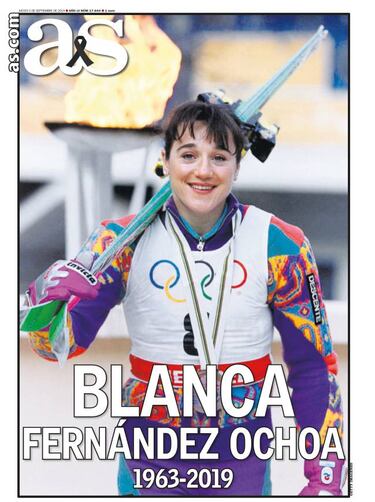 Blanca Fern¨¢ndez Ochoa ser¨¢ homenajeada en la Gala