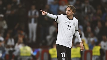 Nick Woltemade, con Alemania.