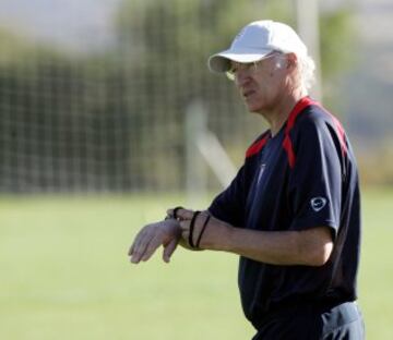 Carlos Bianchi fue entrenador del Atlético de Madrid en la temporada 2005/2006 durante 20 partidos y apenas logró 26 puntos.