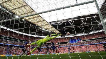 Final en Wembley. El mítico escenario inglés sería la sede de la final del Mundial de 2030.