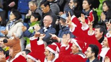<b>FIESTA. </b>En España los clubes quieren que el fútbol sea el foco de atención de las fiestas navideñas como sucede en Inglaterra.