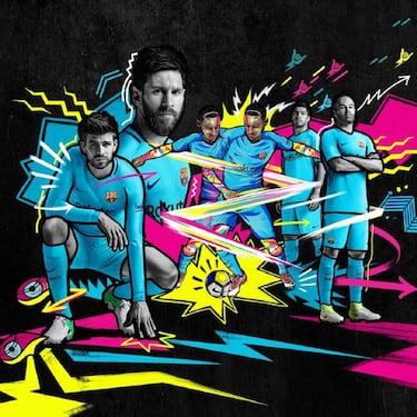 El Barça presenta "la camiseta que nunca duerme", su 2º traje