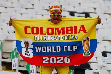 La Selección Colombia visita a Chile por la segunda fecha de la Eliminatoria rumbo a la Copa del Mundo 2026.
