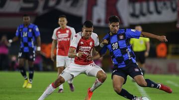 Santa Fe y Boyacá Chicó se enfrentaron en El Campín por la fecha 11 de la Liga BetPlay.