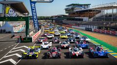 AUTO - TEST DAY 24 HEURES DU MANS 2019
 
 Group photo with all the cars, 08 ALONSO Fernando (spa), BUEMI Sebastien (che), NAKAJIMA Kazuki (jpn), HARTLEY Brendon (NZL), CONWAY Mike (gbr) Toyota TS050 hybrid lmp1 team Toyota Gazoo racing, 01 LOTTERER Andre 