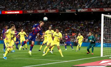 1-0. Antoine Griezmann marc¨® el primer gol.