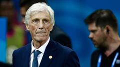 Jos&eacute; P&eacute;kerman durante un partido con la Selecci&oacute;n Colombia en el Mundial Rusia 2018