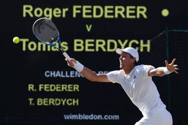 Roger Federer into his 11th Wimbledon final where Marin Cilic awaits