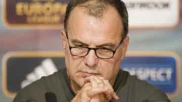 UEFA EUROPA LEAGUE  LYON
 ATHLETIC DE BILBAO RUEDA DE PRENSA 
 MARCELO BIELSA