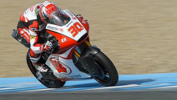 Nakagami y Bulega lideran los entrenamientos en Jerez