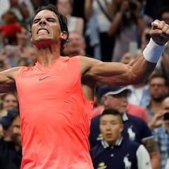 Nadal tira de épica y le da una lección de coraje a Khachanov