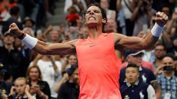 Nadal tira de épica y le da una lección de coraje a Khachanov