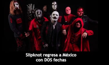 Slipknot confirma conciertos en México: fechas, preventa y cuándo comprar entradas
