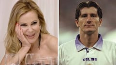 Im&aacute;genes de Ana Obreg&oacute;n en el programa &quot;Ven a cenar conmigo: Gourmet Edition&quot; y de Davor Suker cuando jugaba en el Real Madrid