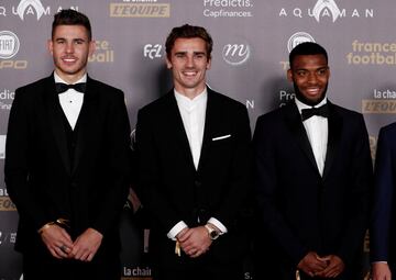 Griezmann, Lemar y Lucas Hernández.