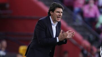 Karanka, durante el Granada - Athletic (1-0).