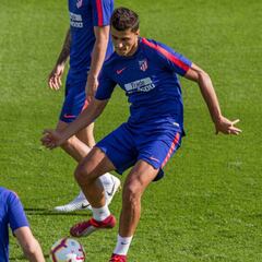 Rodrigo y Koke se unen al grupo;
Costa, Savic y Giménez, aún no