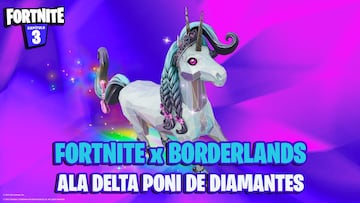 Cómo conseguir el ala delta Poni de Diamantes de Tiny Tina's Wonderlands en Fortnite
