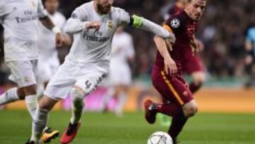 Sergio Ramos con Florenzi.