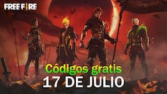 Free Fire | Códigos de hoy 17 de julio de 2022; recompensas gratis