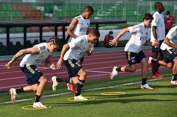 La Selección Colombia se prepara en Santa Cruz de la Sierra para el partido del próximo jueves ante Bolivia. Reinaldo Rueda ya tiene a disposición a varios de los convocados.