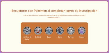 Todas las Tareas e Investigaciones de Campo de Pokémon GO (febrero 2023)