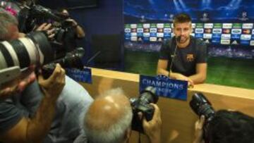 Piqué, en 'La Gazzetta': "El Barça no tiene a Bankia..."