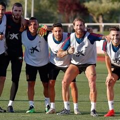 La selección ya piensa en Suecia