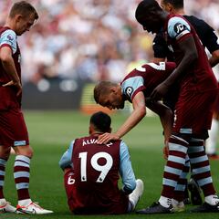 Descartan lesión de Edson Álvarez con el West Ham