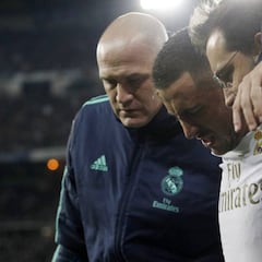 Peligra el Clásico para Hazard