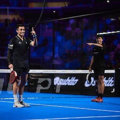 Belasteguín dice en Milán que, por lo menos, uno más